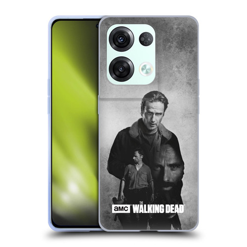 AMC The Walking Dead Double Exposure Rick Soft Gel Case for OPPO Reno8 Pro