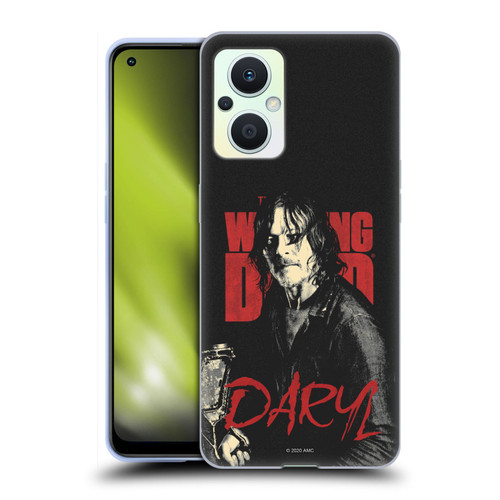 AMC The Walking Dead Season 10 Character Portraits Daryl Soft Gel Case for OPPO Reno8 Lite