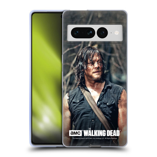 AMC The Walking Dead Daryl Dixon Look Soft Gel Case for Google Pixel 7 Pro