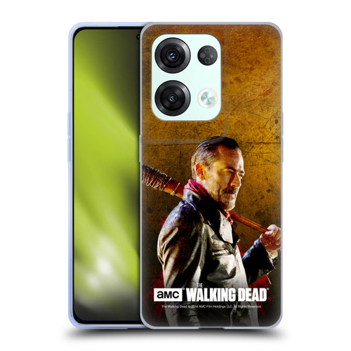 AMC The Walking Dead Negan Lucille 1 Soft Gel Case for OPPO Reno8 Pro