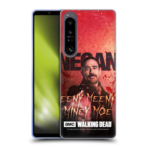 AMC The Walking Dead Negan Eeny Miney Coloured Soft Gel Case for Sony Xperia 1 IV