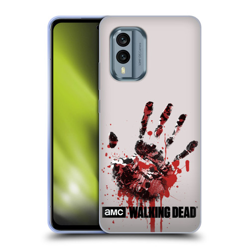 AMC The Walking Dead Silhouettes Hand Soft Gel Case for Nokia X30