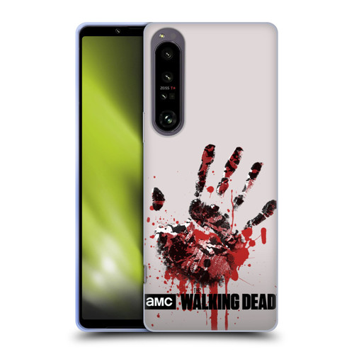 AMC The Walking Dead Silhouettes Hand Soft Gel Case for Sony Xperia 1 IV