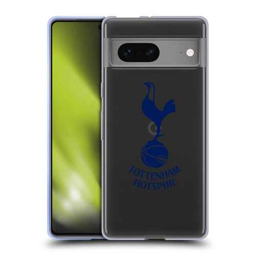 Tottenham Hotspur F.C. Badge Blue Cockerel Soft Gel Case for Google Pixel 7