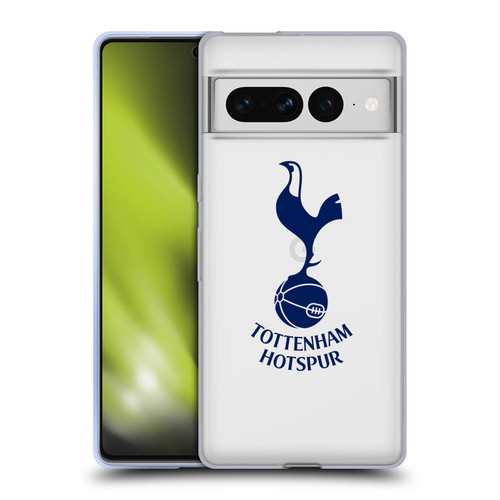 Tottenham Hotspur F.C. Badge Blue Cockerel Soft Gel Case for Google Pixel 7 Pro
