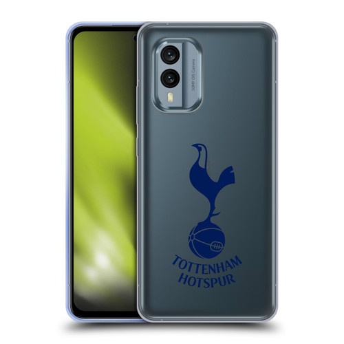 Tottenham Hotspur F.C. Badge Blue Cockerel Soft Gel Case for Nokia X30