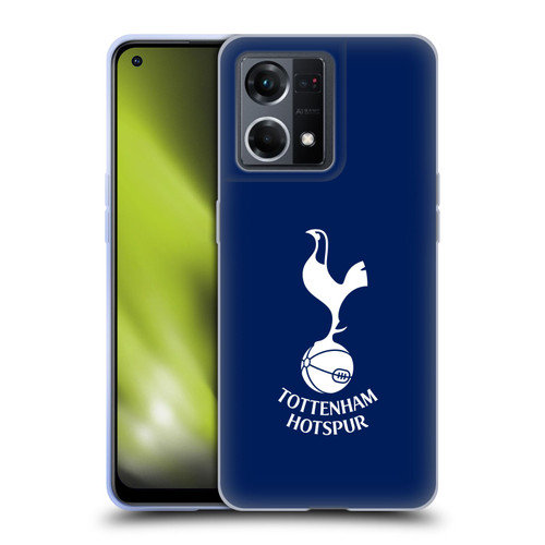Tottenham Hotspur F.C. Badge Cockerel Soft Gel Case for OPPO Reno8 4G