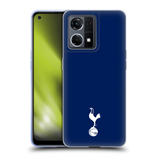 Tottenham Hotspur F.C. Badge Small Cockerel Soft Gel Case for OPPO Reno8 4G