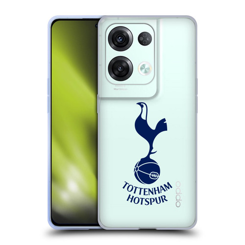 Tottenham Hotspur F.C. Badge Blue Cockerel Soft Gel Case for OPPO Reno8 Pro