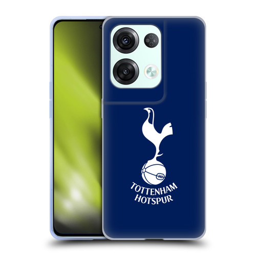 Tottenham Hotspur F.C. Badge Cockerel Soft Gel Case for OPPO Reno8 Pro