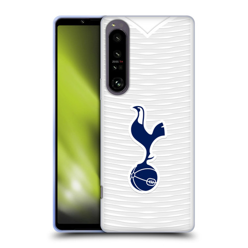 Tottenham Hotspur F.C. 2021/22 Badge Kit Home Soft Gel Case for Sony Xperia 1 IV