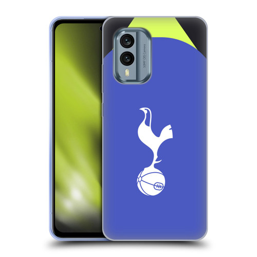 Tottenham Hotspur F.C. 2022/23 Badge Kit Away Soft Gel Case for Nokia X30