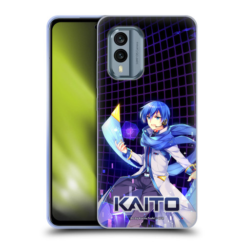 Hatsune Miku Characters Kaito Soft Gel Case for Nokia X30