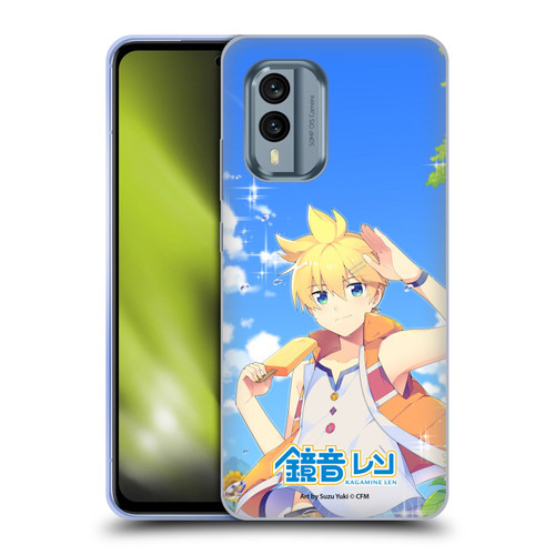 Hatsune Miku Characters Kagamine Len Soft Gel Case for Nokia X30