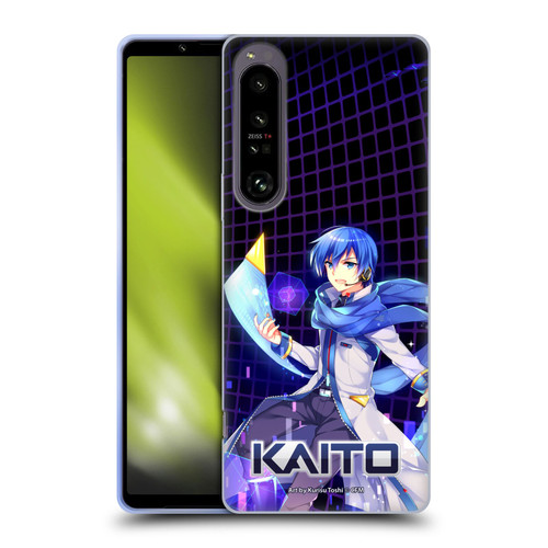 Hatsune Miku Characters Kaito Soft Gel Case for Sony Xperia 1 IV
