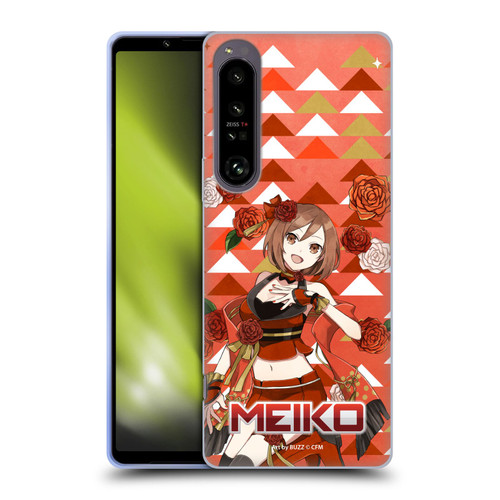 Hatsune Miku Characters Meiko Soft Gel Case for Sony Xperia 1 IV