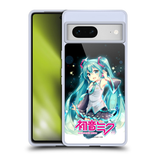 Hatsune Miku Graphics Night Sky Soft Gel Case for Google Pixel 7