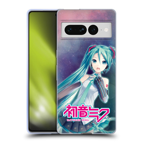 Hatsune Miku Graphics Nebula Soft Gel Case for Google Pixel 7 Pro