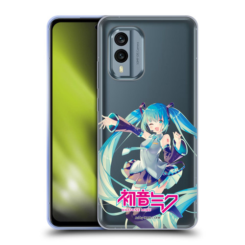 Hatsune Miku Graphics Sing Soft Gel Case for Nokia X30