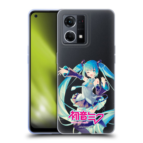 Hatsune Miku Graphics Sing Soft Gel Case for OPPO Reno8 4G