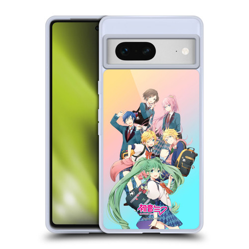 Hatsune Miku Virtual Singers High School Soft Gel Case for Google Pixel 7
