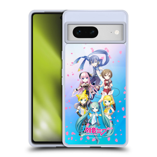 Hatsune Miku Virtual Singers Sakura Soft Gel Case for Google Pixel 7