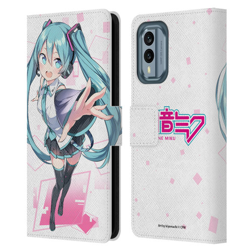 Hatsune Miku Graphics Cute Leather Book Wallet Case Cover For Nokia X30