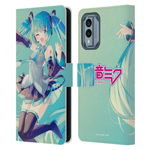 Hatsune Miku Graphics Sing Leather Book Wallet Case Cover For Nokia X30