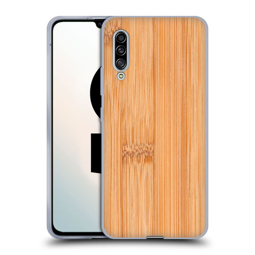 PLdesign Wood And Rust Prints Light Brown Bamboo Soft Gel Case for Samsung Galaxy A90 5G (2019)