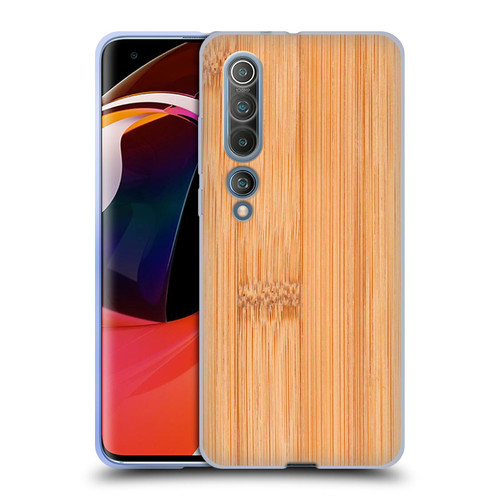 PLdesign Wood And Rust Prints Light Brown Bamboo Soft Gel Case for Xiaomi Mi 10 5G / Mi 10 Pro 5G