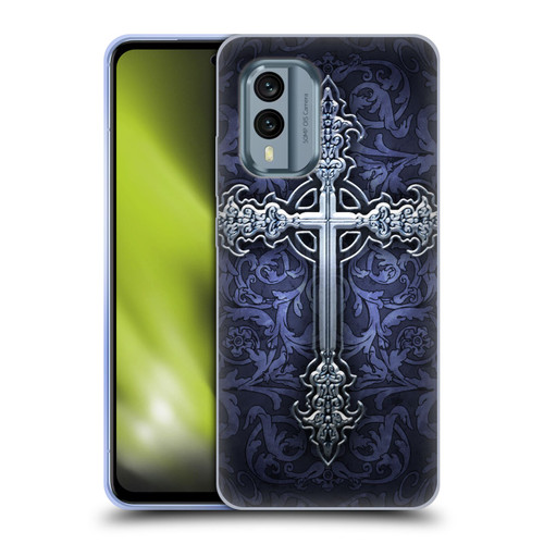 Brigid Ashwood Crosses Gothic Soft Gel Case for Nokia X30