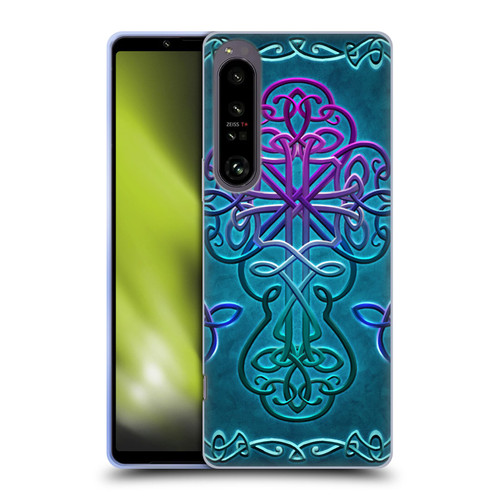 Brigid Ashwood Crosses Celtic Soft Gel Case for Sony Xperia 1 IV