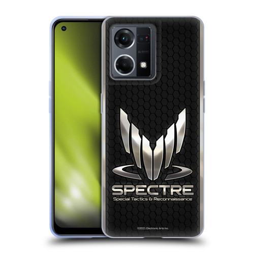 EA Bioware Mass Effect 3 Badges And Logos Spectre Soft Gel Case for OPPO Reno8 4G