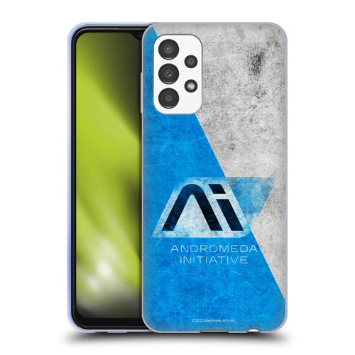EA Bioware Mass Effect Andromeda Graphics Initiative Distressed Soft Gel Case for Samsung Galaxy A13 (2022)