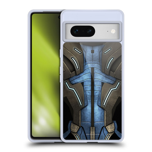 EA Bioware Mass Effect Armor Collection Garrus Vakarian Soft Gel Case for Google Pixel 7