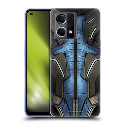 EA Bioware Mass Effect Armor Collection Garrus Vakarian Soft Gel Case for OPPO Reno8 4G