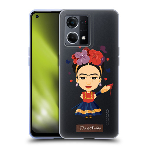 Frida Kahlo Doll Solo Soft Gel Case for OPPO Reno8 4G