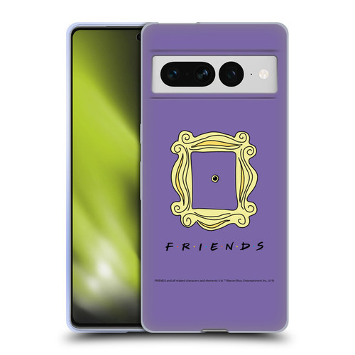 Friends TV Show Iconic Peephole Frame Soft Gel Case for Google Pixel 7 Pro