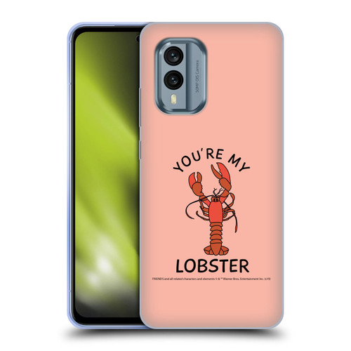Friends TV Show Iconic Lobster Soft Gel Case for Nokia X30
