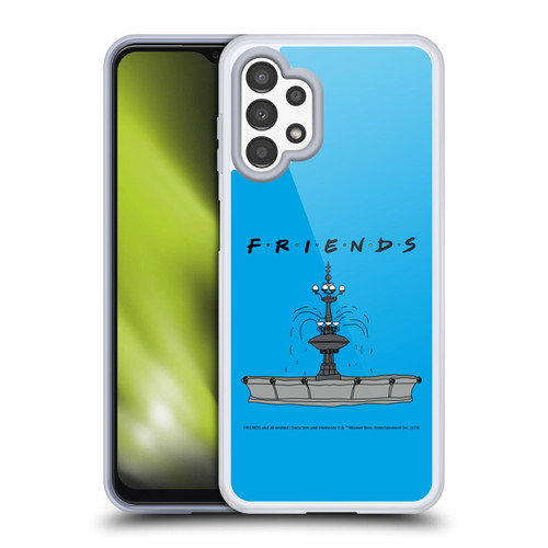 Friends TV Show Iconic Fountain Soft Gel Case for Samsung Galaxy A13 (2022)