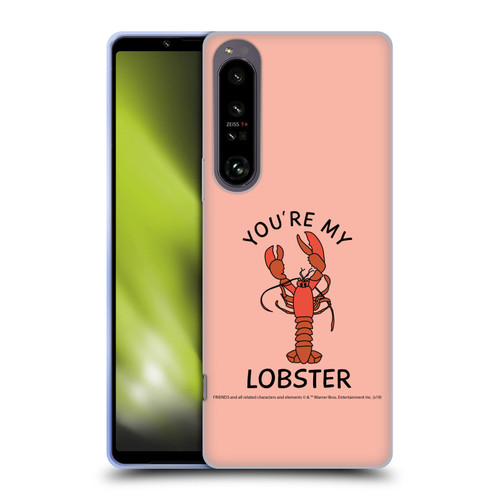 Friends TV Show Iconic Lobster Soft Gel Case for Sony Xperia 1 IV