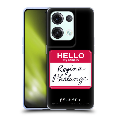 Friends TV Show Key Art Regina Phalange Soft Gel Case for OPPO Reno8 Pro