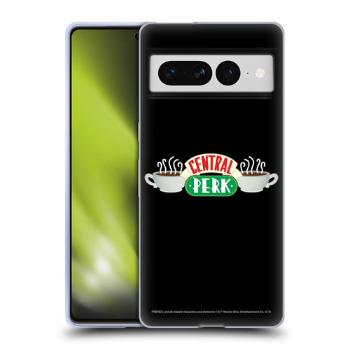 Friends TV Show Logos Central Perk Soft Gel Case for Google Pixel 7 Pro