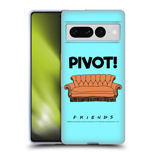 Friends TV Show Quotes Pivot Soft Gel Case for Google Pixel 7 Pro