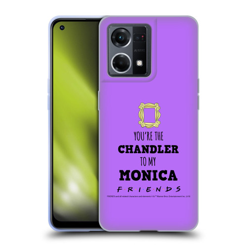 Friends TV Show Quotes BFF Soft Gel Case for OPPO Reno8 4G