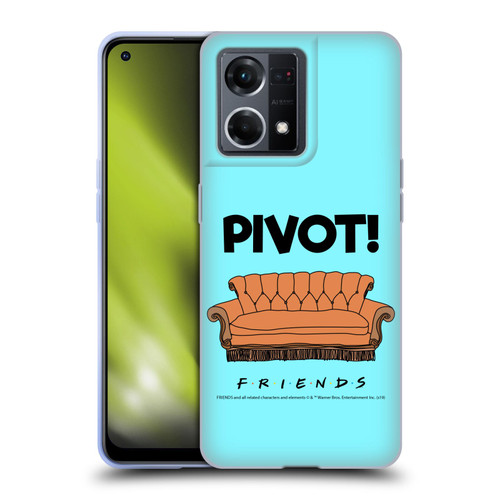 Friends TV Show Quotes Pivot Soft Gel Case for OPPO Reno8 4G