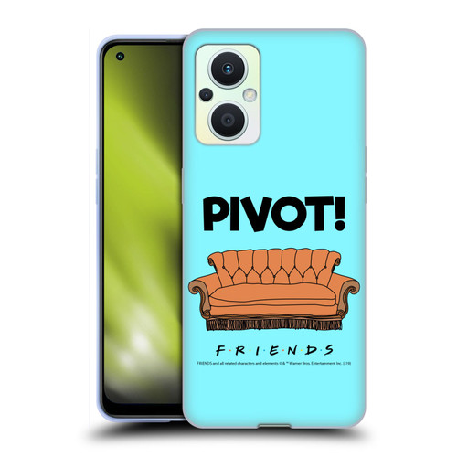 Friends TV Show Quotes Pivot Soft Gel Case for OPPO Reno8 Lite
