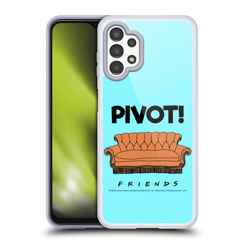 Friends TV Show Quotes Pivot Soft Gel Case for Samsung Galaxy A13 (2022)
