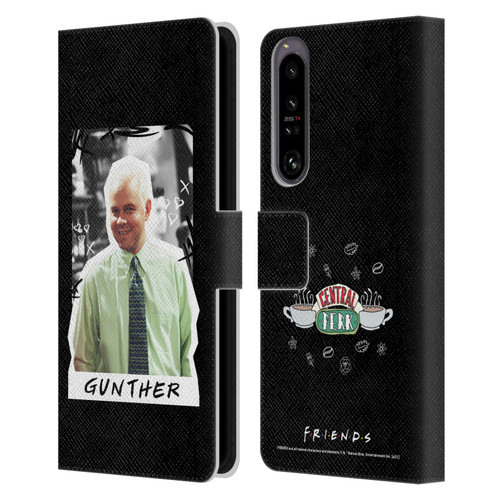 Friends TV Show Key Art Gunther Leather Book Wallet Case Cover For Sony Xperia 1 IV