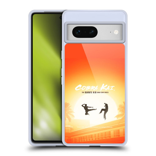Cobra Kai Graphics Karate Kid Saga Soft Gel Case for Google Pixel 7
